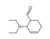 (+/-)-cis-2-diethylamino-cyclohex-3-enecarbaldehyde Structure