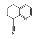 5,6,7,8-Tetrahydro-quinoline-8-carbonitrile Structure