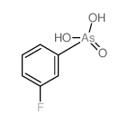 (3-fluorophenyl)arsonic acid Structure