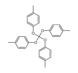 1-methyl-4-[tris(4-methylphenoxy)methoxy]benzene结构式