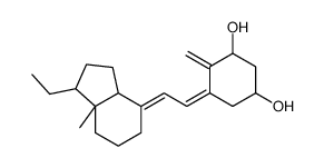 1-hydroxypregnacalciferol Structure