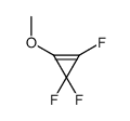 1,3,3-trifluoro-2-methoxycyclopropene Structure