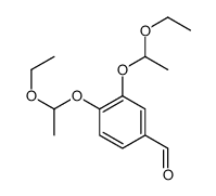 3,4-bis(1-ethoxyethoxy)benzaldehyde结构式