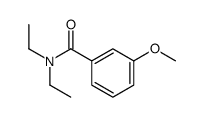 N,N-diethyl-3-methoxybenzamide结构式