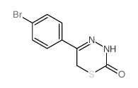 2H-1,3,4-Thiadiazin-2-one,5-(4-bromophenyl)-3,6-dihydro- structure