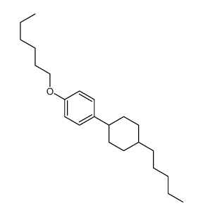 1-hexoxy-4-(4-pentylcyclohexyl)benzene Structure