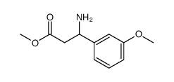 methyl 3-amino-3-(3-methoxyphenyl)propanoate picture