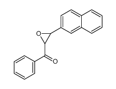 1-Phenyl-3-(2-naphthyl)-2,3-epoxy-1-propanone Structure