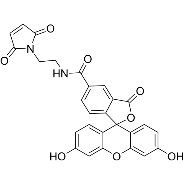 5-FAM maleimide结构式