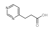 3-PYRIMIDIN-4-YL-PROPIONIC ACID structure