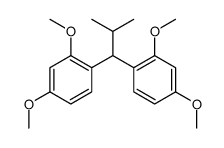 1-[1-(2,4-dimethoxyphenyl)-2-methylpropyl]-2,4-dimethoxybenzene结构式