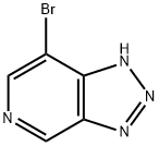 7-bromo-3H-[1,2,3]triazolo[4,5-c]pyridine结构式