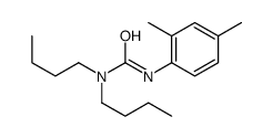 1,1-dibutyl-3-(2,4-dimethylphenyl)urea结构式