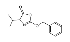 2-phenylmethoxy-4-propan-2-yl-4H-1,3-oxazol-5-one Structure