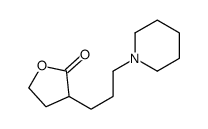 3-(3-piperidin-1-ylpropyl)oxolan-2-one Structure