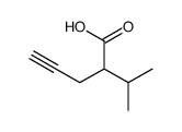 2-propan-2-ylpent-4-ynoic acid Structure