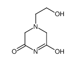 2,6-Piperazinedione,4-(2-hydroxyethyl)-(7CI) structure