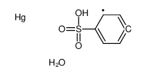 (4-sulfophenyl)mercury,hydrate结构式