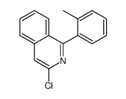 3-chloro-1-(2-methylphenyl)isoquinoline Structure