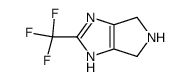 2-(trifluoromethyl)-1,4,5,6-tetrahydropyrrolo[2,4-d]imidazole Structure