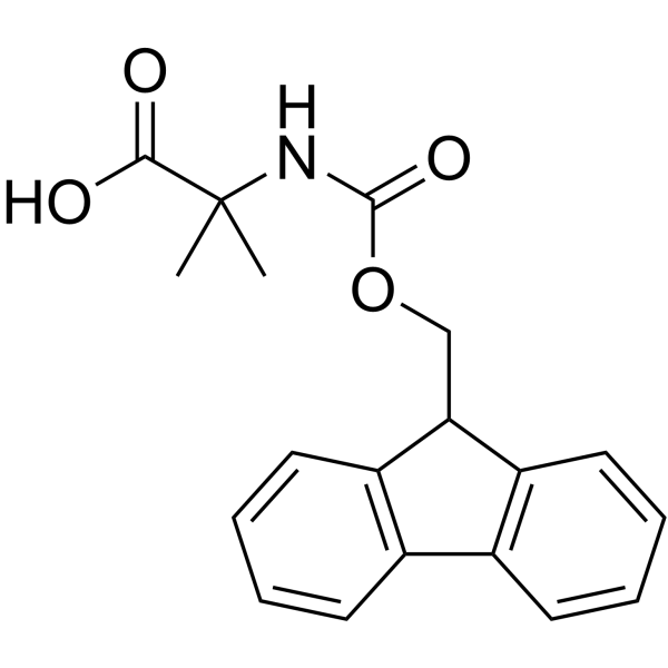 Fmoc-Aib-OH structure