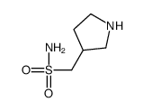 pyrrolidin-3-yl-methanesulfonic acid Structure