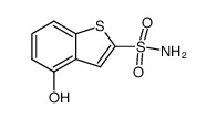 4-hydroxybenzothiophene-2-sulfonamide Structure