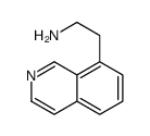 2-(isoquinolin-8-yl)ethanamine structure