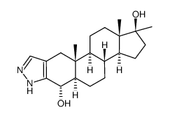 4α-Hydroxy Stanozolol Structure