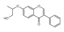 Hydroxyisopropyl-Ipriflavone结构式