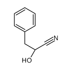 (S)-A-HYDROXYBENZENEPROPANENITRILE结构式