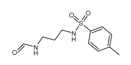 N1-formyl-N3-tosyl-1,3-propanediamine结构式