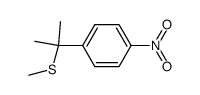 p-Nitro-α-thiomethoxycumen结构式