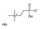 trimethyl(2-phosphonoethyl)azanium,bromide Structure