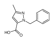 1-Benzyl-3-methyl-1H-pyrazole-5-carboxylic acid图片