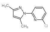 2-Chloro-6-(3,5-dimethyl-1H-pyrazol-1-yl)pyridine structure