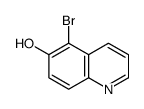 5-溴-6-羟基喹啉结构式