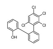 2-[2-(2,3,4,6-tetrachlorophenyl)phenyl]phenol Structure