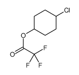 (4-chlorocyclohexyl) 2,2,2-trifluoroacetate Structure