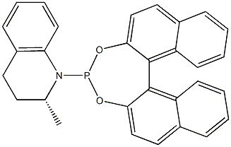 (2R)-1-(11bR)-(Dinaphtho[2,1-d:1',2'-f][1,3,2]dioxaphosphepin-4-yl)-2-Methyl-1,2,3,4-tetrahydroquinoline structure