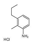 2-Methyl-3-propylaniline hydrochloride (1:1)结构式