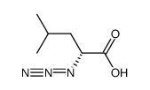 2(R)-azido-4-methylvaleric acid Structure