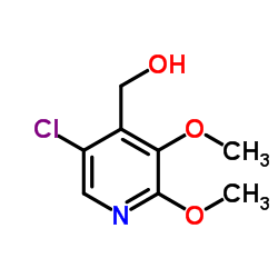 (5-Chloro-2,3-dimethoxy-4-pyridinyl)methanol Structure