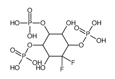 2,2-difluoro-2-deoxy-inositol 1,4,5-trisphosphate structure