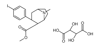 (1R,5S)-3β-(4-Iodophenyl)-8-methyl-8-azabicyclo[3.2.1]octane-2β-carboxylic acid methyl/(2R,3R)-2,3-dihydroxybutanedioic acid,(1:1) picture