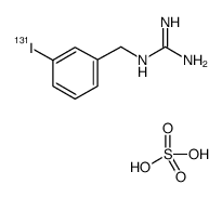 iobenguane sulfate i-131结构式