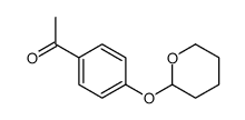 1-[4-(Tetrahydro-pyran-2-yloxy)-phenyl]-ethanone Structure