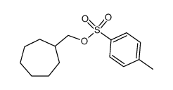 cycloheptylmethyl tosylate Structure