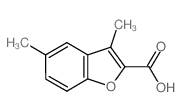 3,5-DIMETHYL-1-BENZOFURAN-2-CARBOXYLIC ACID structure