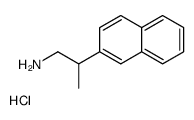 2-naphthalen-2-ylpropylazanium,chloride Structure